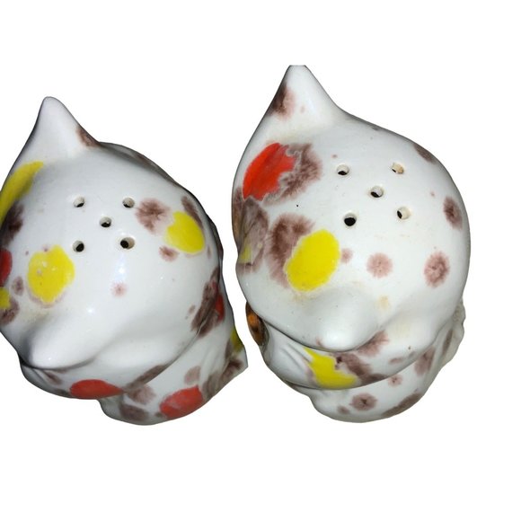 Owl Salt and Pepper Shaker Set- Colorful - Picture 7 of 16